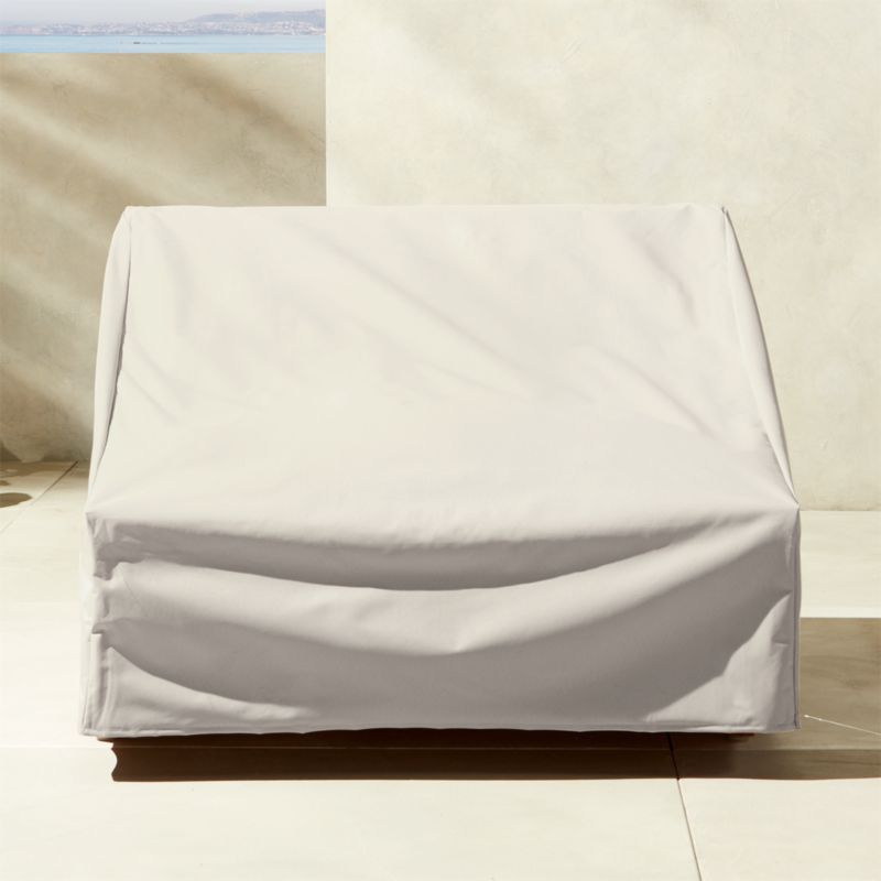 Outdoor Furniture Covers Cb2 Sunset Teak Waterproof Lounge Chair Cover