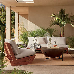 Cb2 chaise deals lounge outdoor