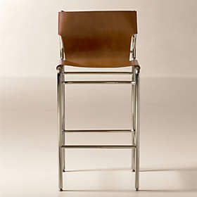 Rake Black Counter Stool by Kravitz Design | CB2 Canada