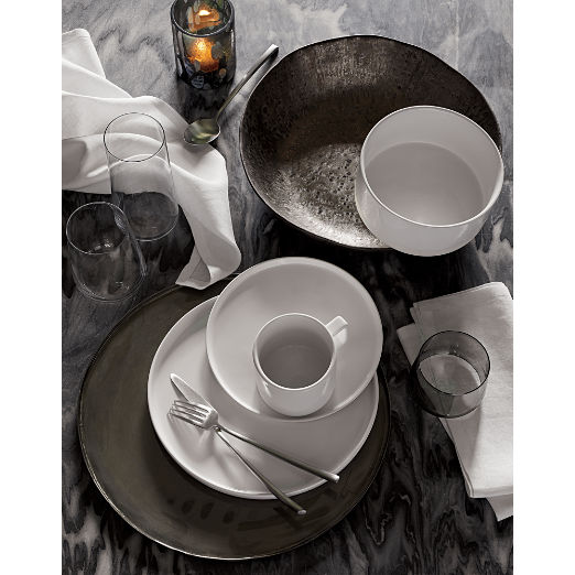 Bolt White Linen Napkin Set of 4