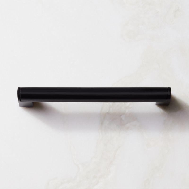 Viewing product image Suri Black Horn Handle 6" - image 1 of 6