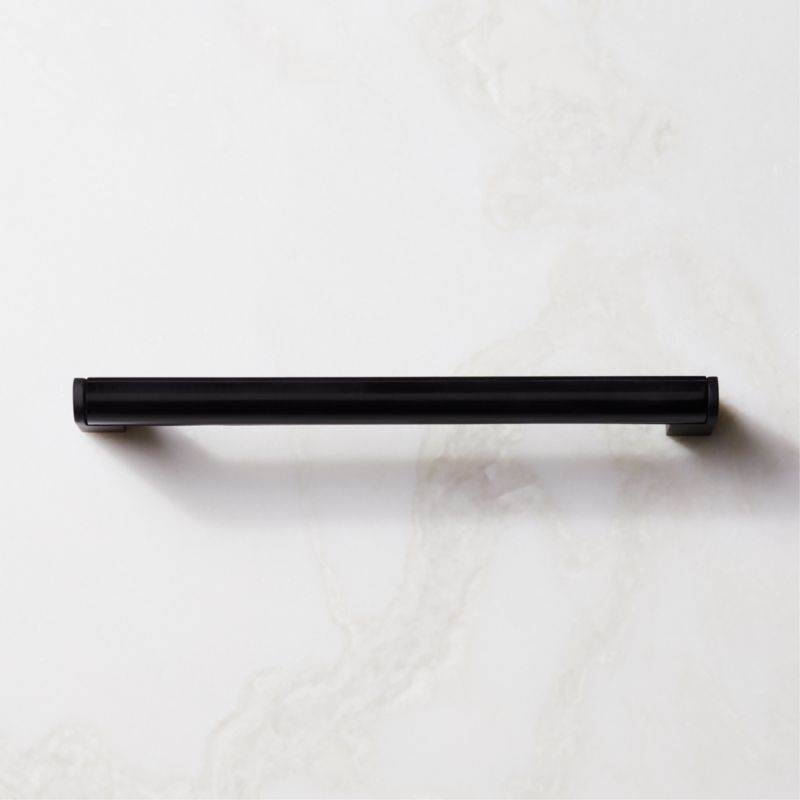 Viewing product image Suri Black Horn Handle 8" - image 1 of 6