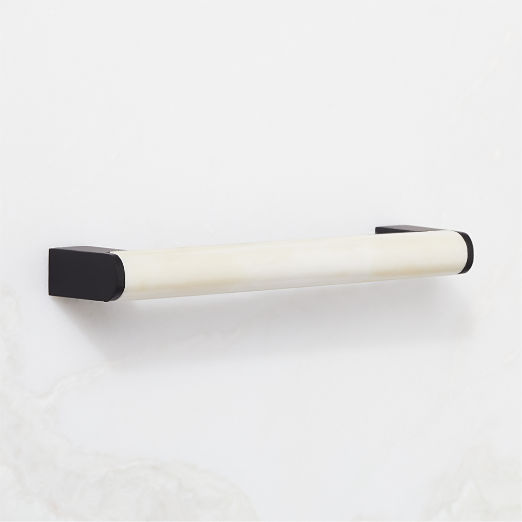 Suri Black and Ivory Bone Handle 6"