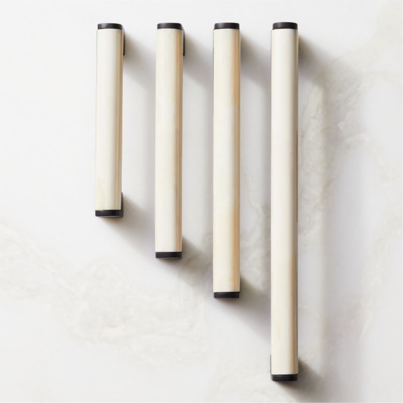 Suri Black and Ivory Bone Handle 6" - image 1 of 6