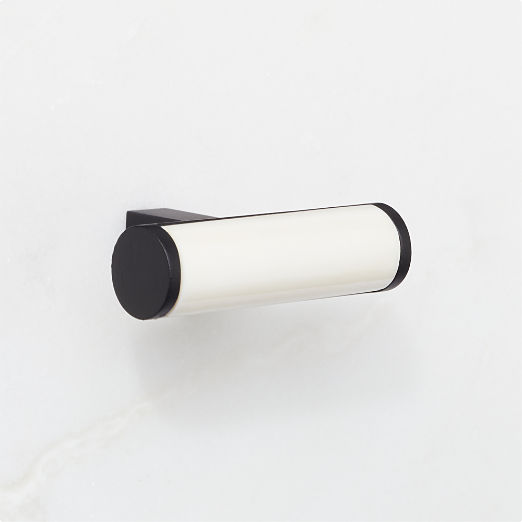 Suri Black and Ivory Bone Knob