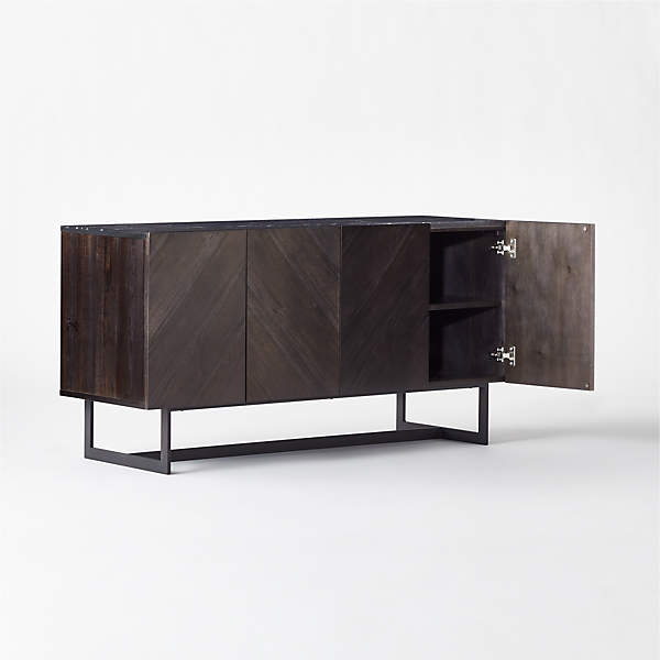 Suffolk grasscloth deals media credenza