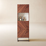 Bacio Caramel Brown Leather Chair