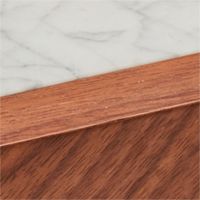 White Marble / Walnut