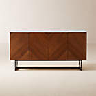 Chill 60" White High-Gloss Media Console