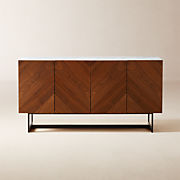 Roane Oak Entryway Cabinet