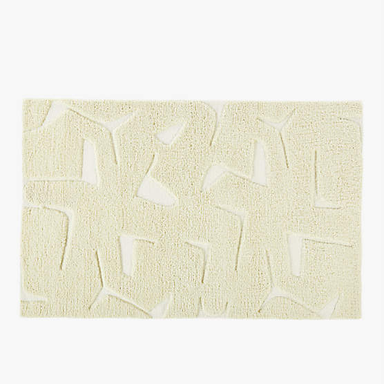 Sway Hand-Tufted Neutral Wool Area Rug 5'x8'