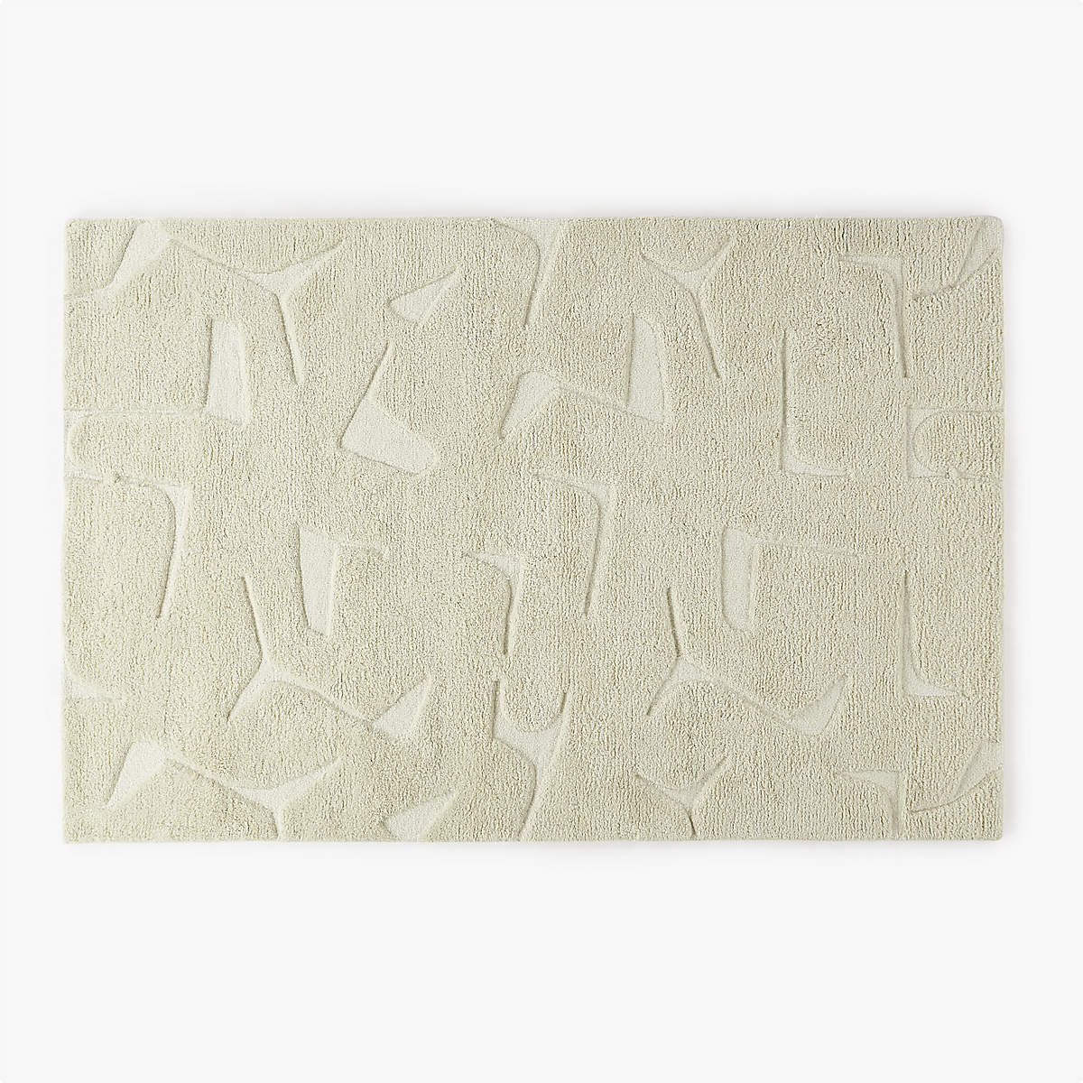 Sway Tufted Neutral Area Rug 6'x9' + Reviews CB2