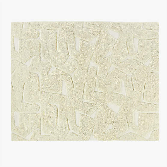 Sway Hand-Tufted Neutral WoolArea Rug 8'x10'