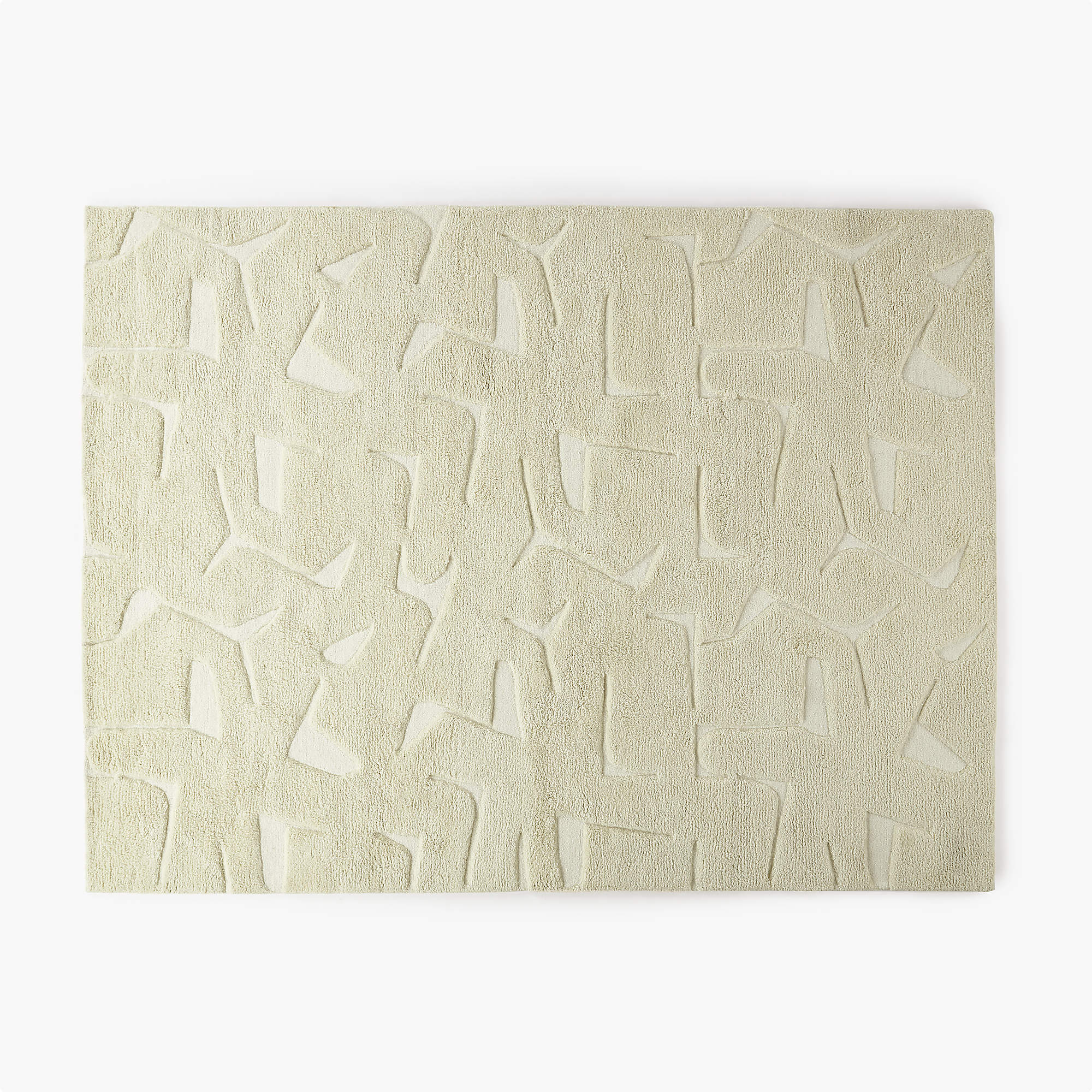 Sway Tufted Neutral Area Rug 9'x12' + Reviews CB2