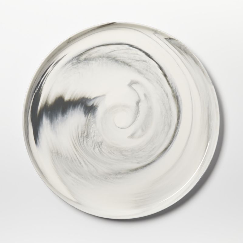 Swirl Black and White Serving Platter by Jennifer Fisher - image 4 of 7