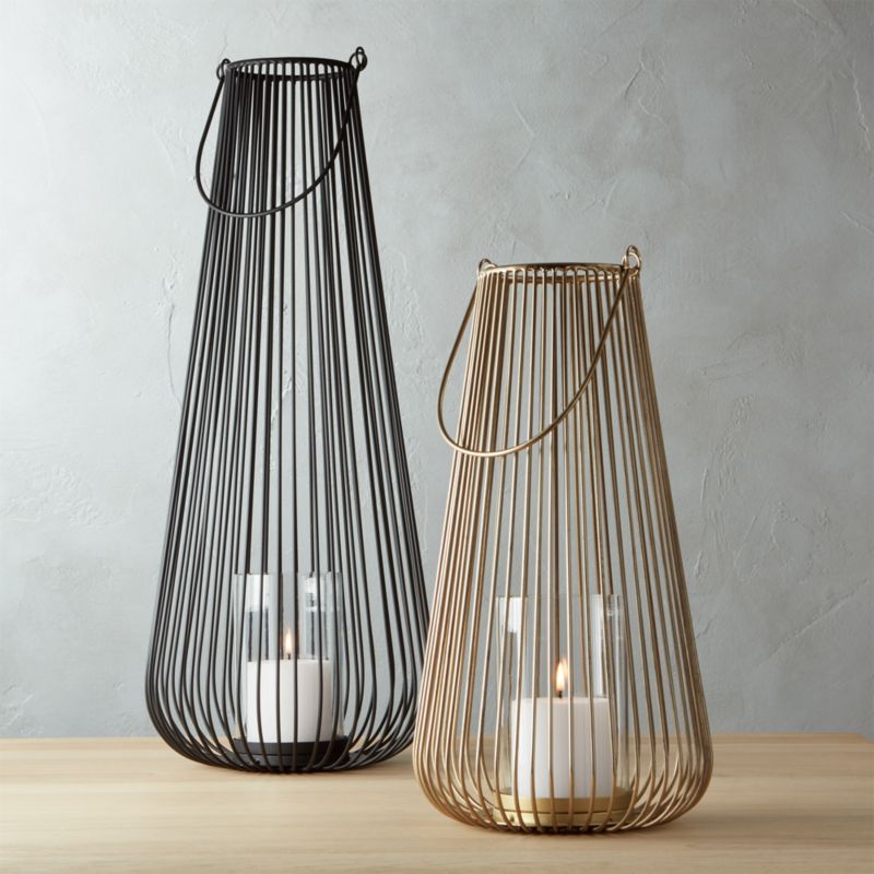 modern hurricane lamps