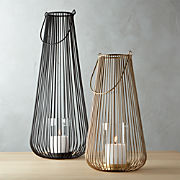 modern outdoor candle lanterns