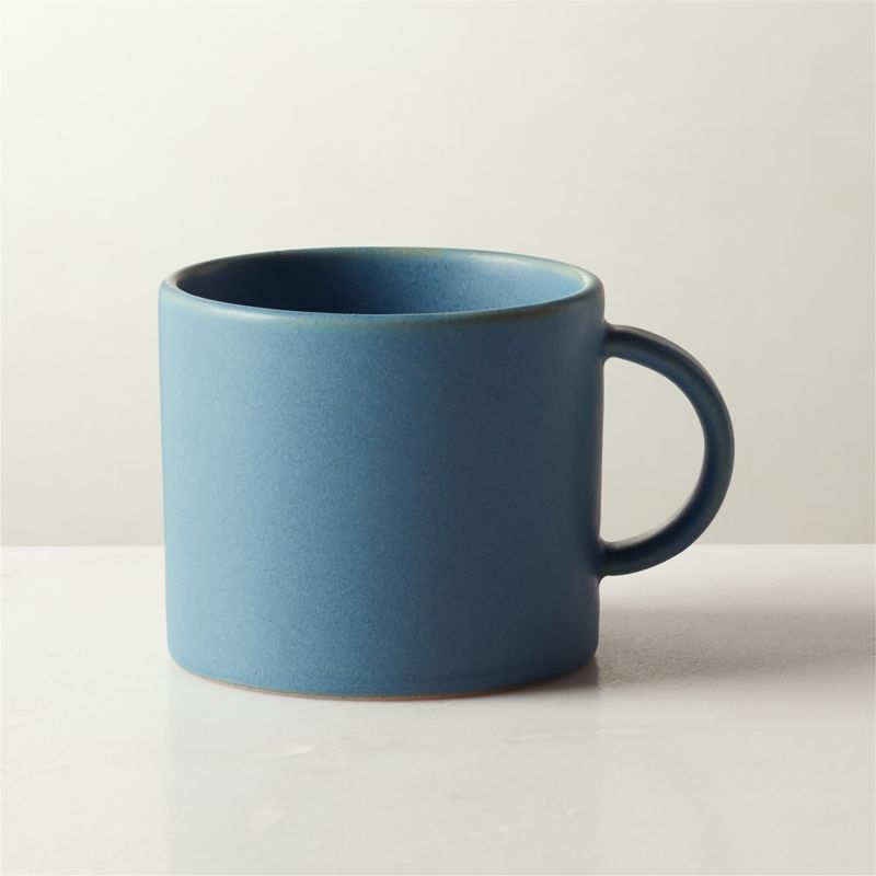 View Swoon Blue Coffee Mug with Reactive Glaze details