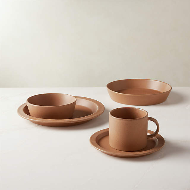 Ronan Cereal Bowls in Brown (Set of 4) Stoneware | Arhaus