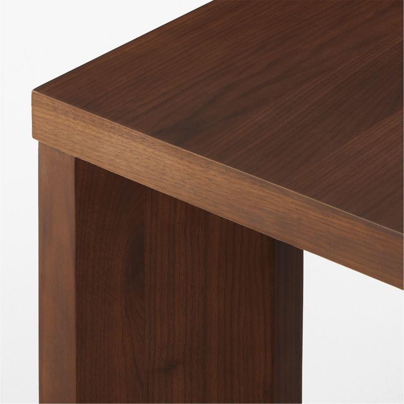 Sydney Rectangular Walnut Dining Table 72'' - image 6 of 8