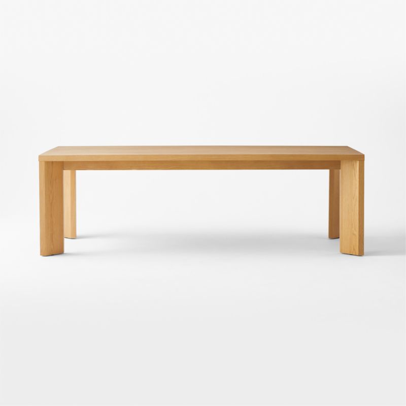 Sydney Rectangular White Oak Dining Table 95.5'' - image 3 of 8