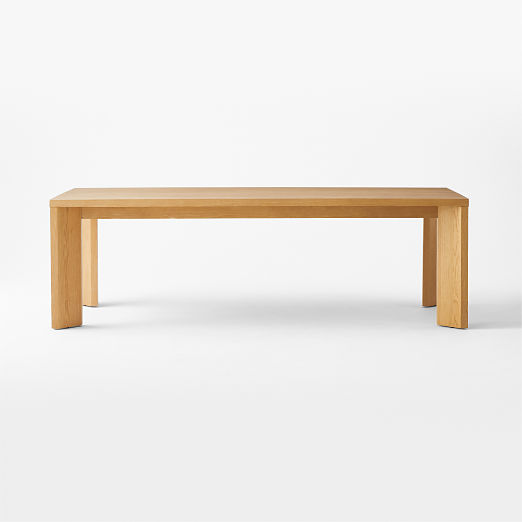 Sydney Rectangular White Oak Dining Table 95.5''