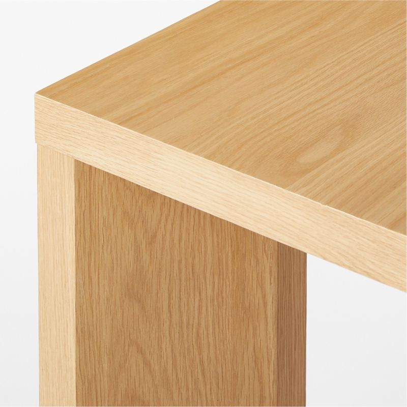 Sydney Rectangular White Oak Dining Table 72'' - image 6 of 8