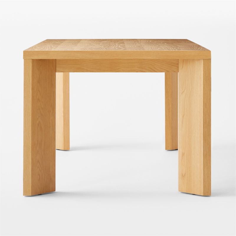 Sydney Rectangular White Oak Dining Table 72'' - image 5 of 8