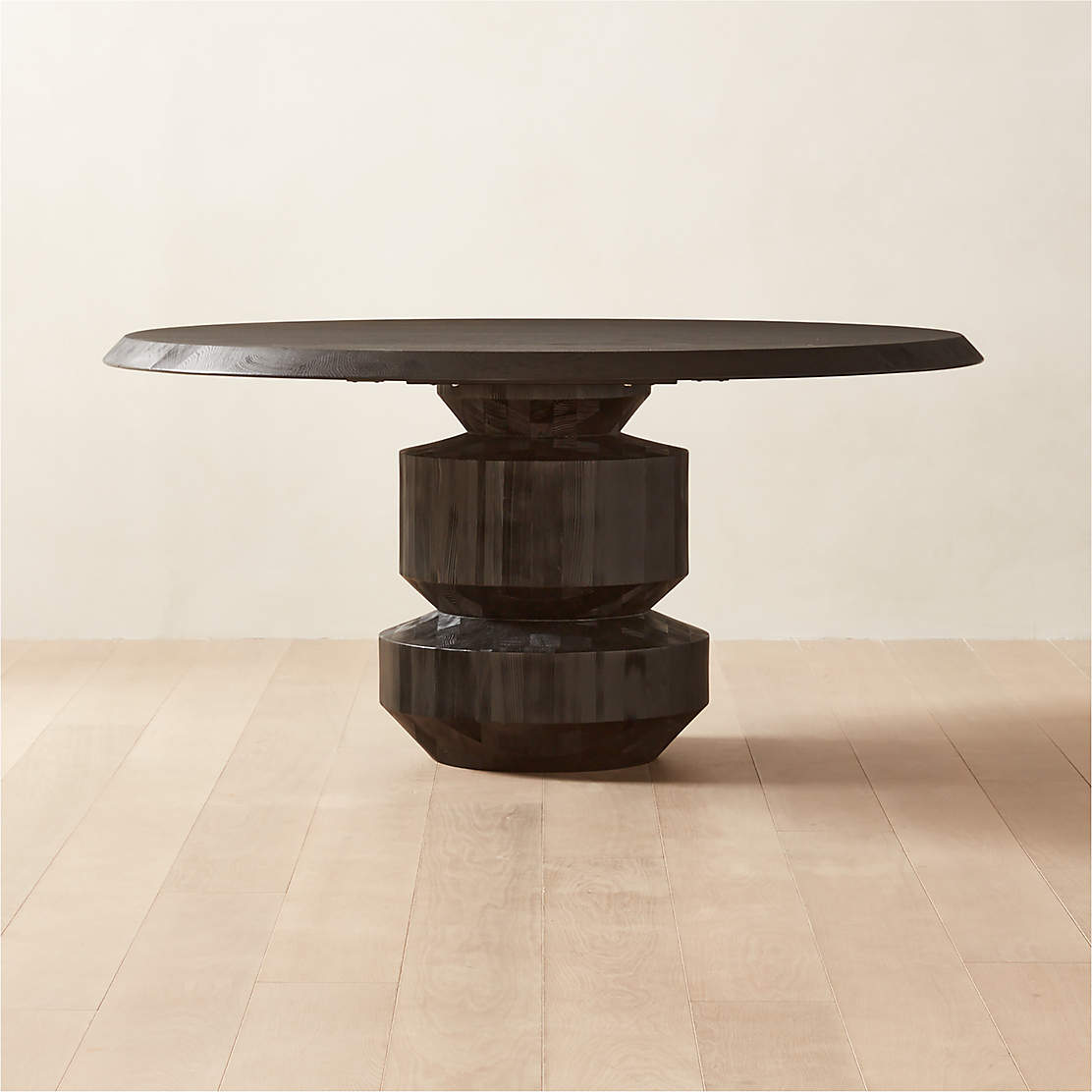 Spindler Round Dining Table + Reviews CB2 Canada