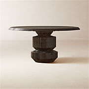 Viggo 84" Rectangular Dark Mango Wood Dining Table