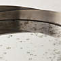 View Sylvie Metal and Antique Glass Round Tray - image 3 of 3