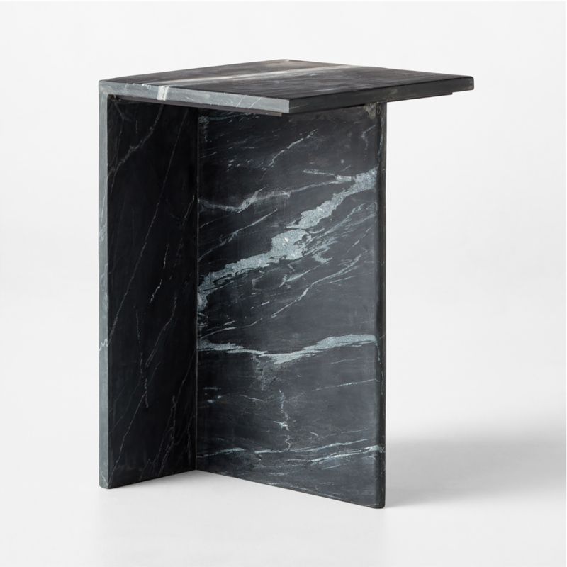 T Black Marble Tall Table - image 5 of 14