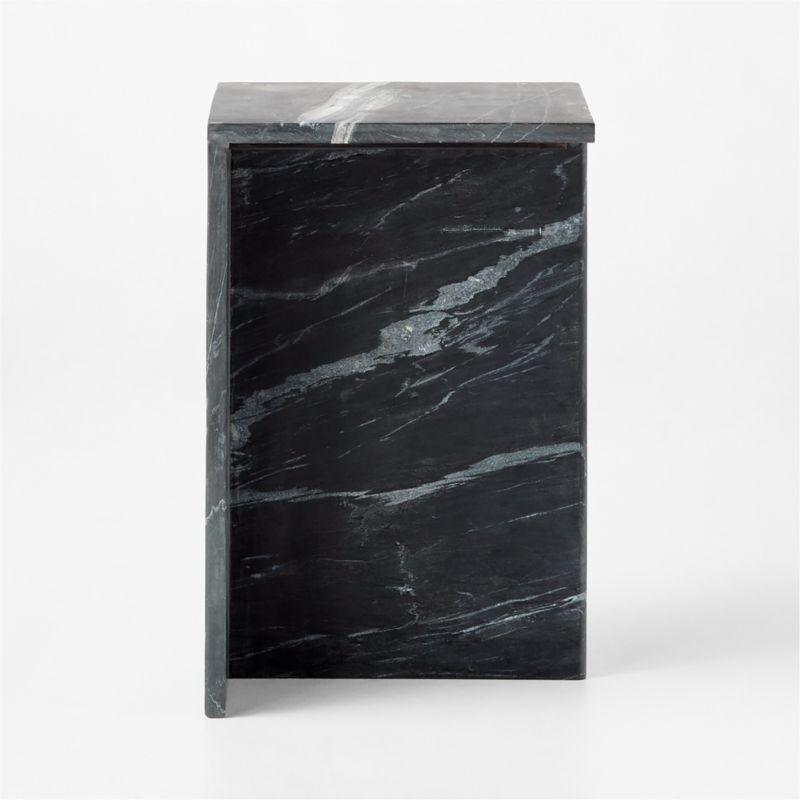 T Black Marble Tall Table - image 6 of 14