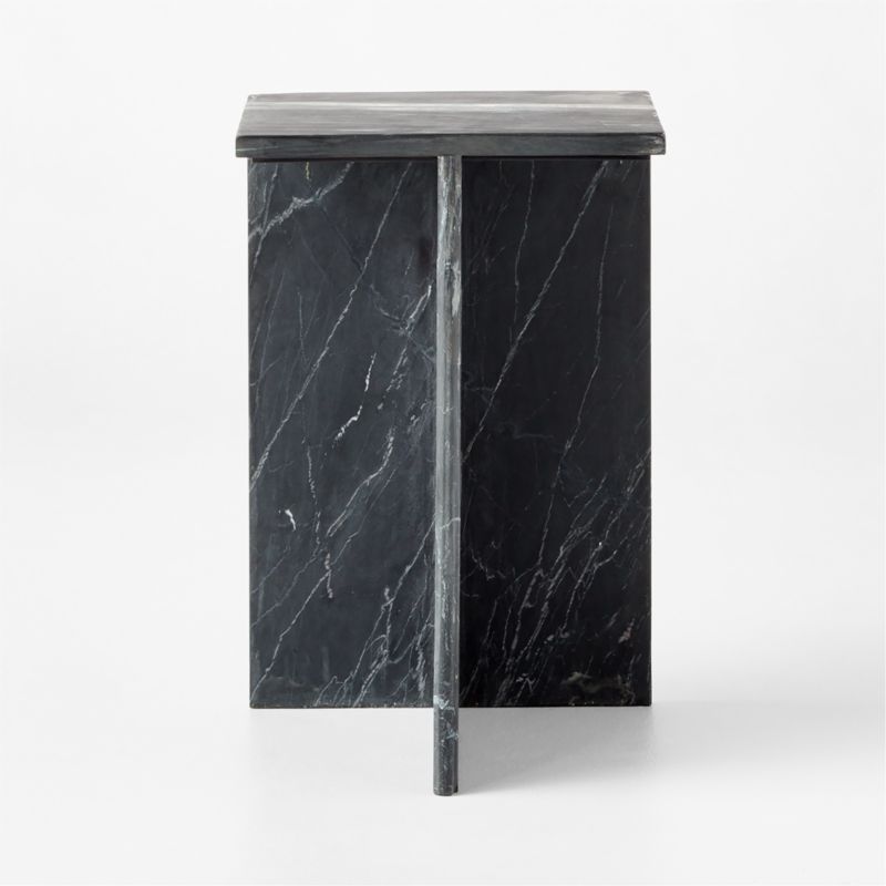 T Black Marble Tall Table - image 4 of 14