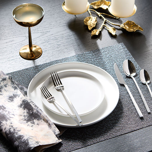 Emporia Brass-Plated Coupe Glass