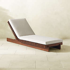 Modern outdoor chaise sale