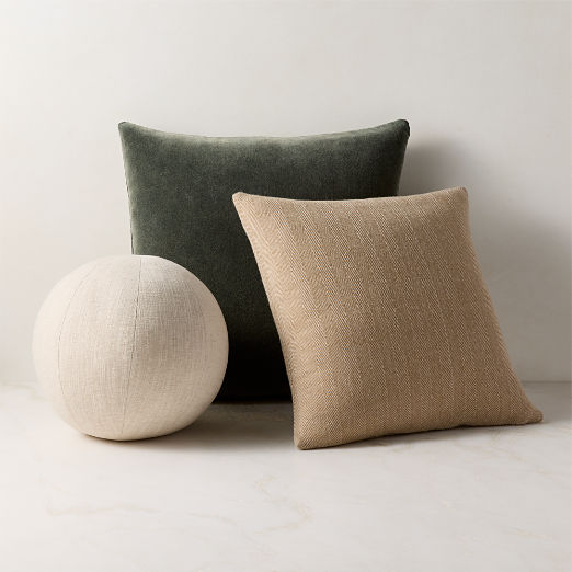Tailored Textures Throw Pillow Set