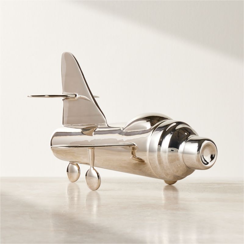 CB2 Take Off Cocktail Shaker