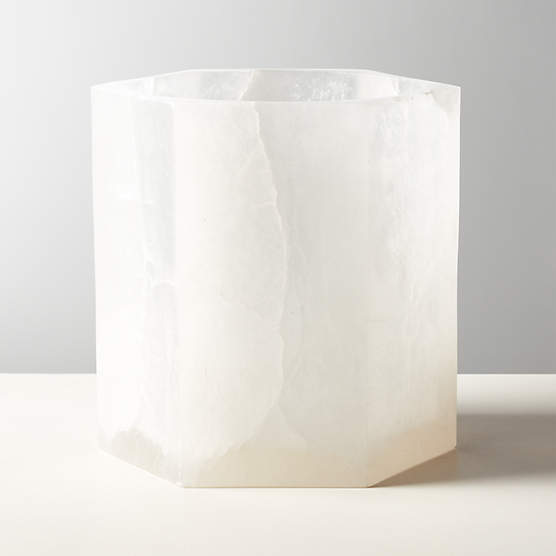 Lustro Smoked Modern Glass Hurricane Candle Holder Medium + Reviews CB2