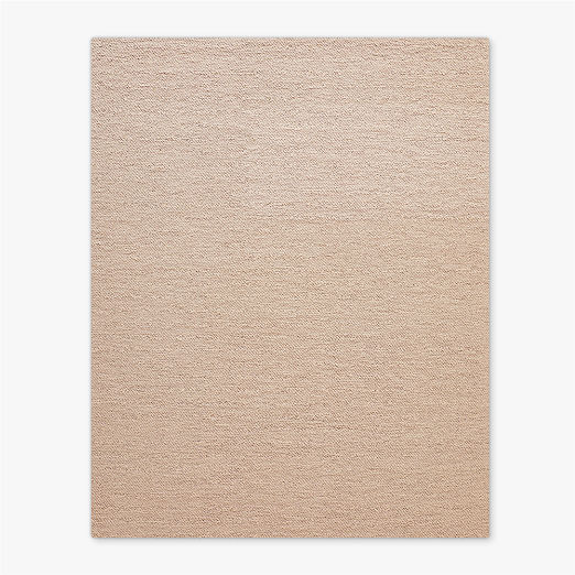 Tama Handwoven Sand Merino Wool Area Rug 10'x14'