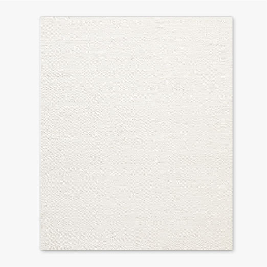 Tama Handloomed Warm White Merino Wool Area Rug 12'x15'