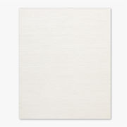 Tama Handwoven Warm White Merino Wool Area Rug 8'x10'