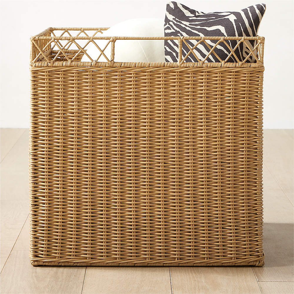 Tamra Natural Rattan Storage Basket by Ross Cassidy