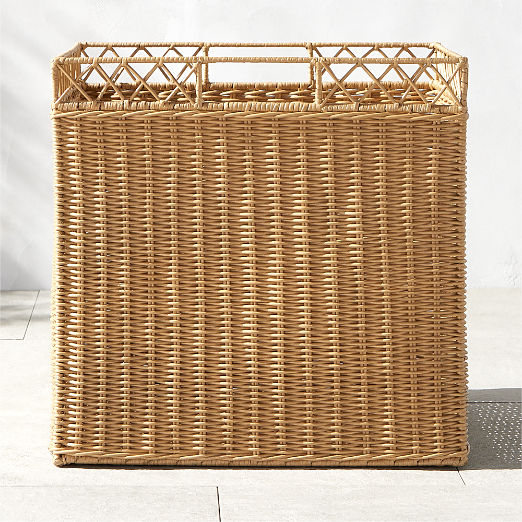 Tamra Natural Rattan Storage Basket by Ross Cassidy