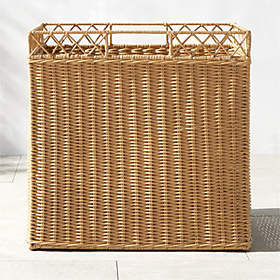 Malleable Brass Wire Storage Basket –