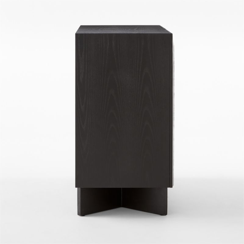 Taos Arabescato Marble Bar Cabinet + Reviews | CB2