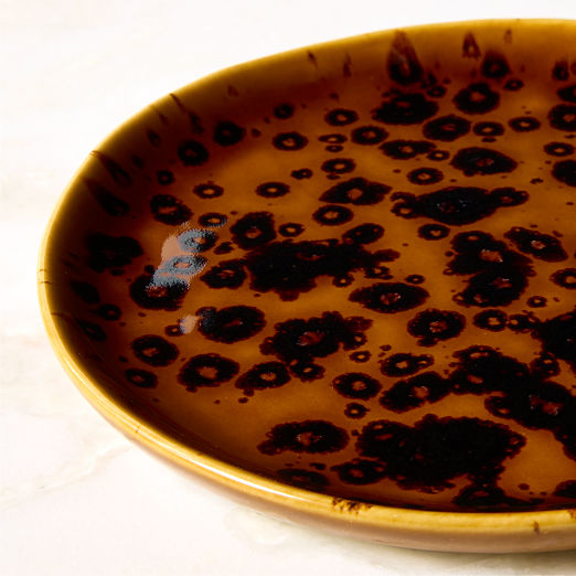 Tara Tortoise Appetizer Plates Set of 6