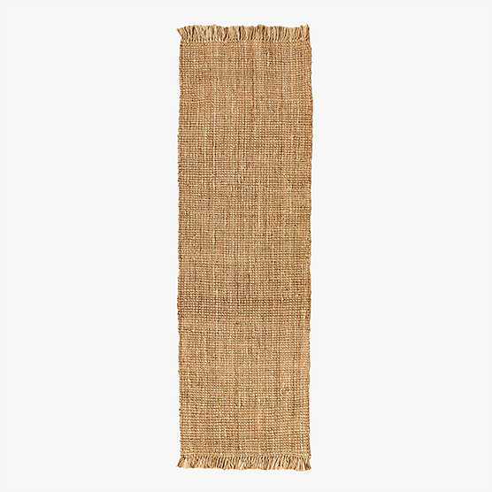 Tassa Natural Jute Runner Rug 2.5'X8'