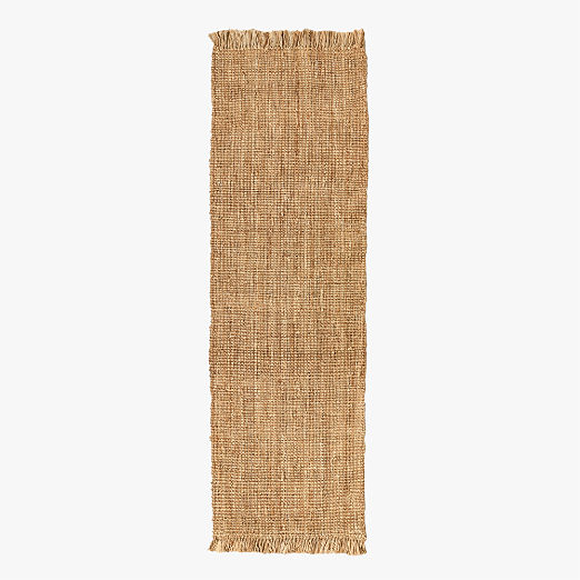 Tassa Natural Jute Runner Rug 2.5'X8'