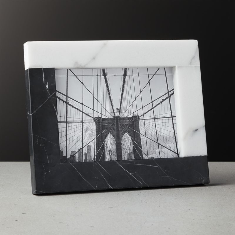 View Tatum Marble Picture Frame 5"x7" details